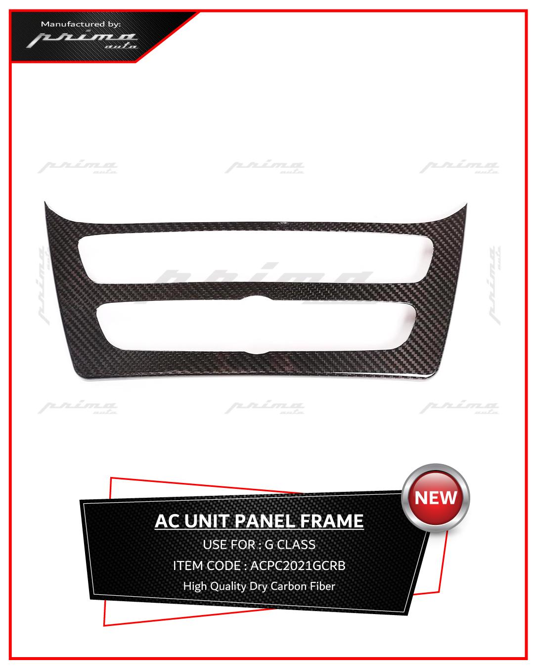 AC PANEL COVER 4G-CLASS DRY CARBON FIBER - ACPC2021GCRB