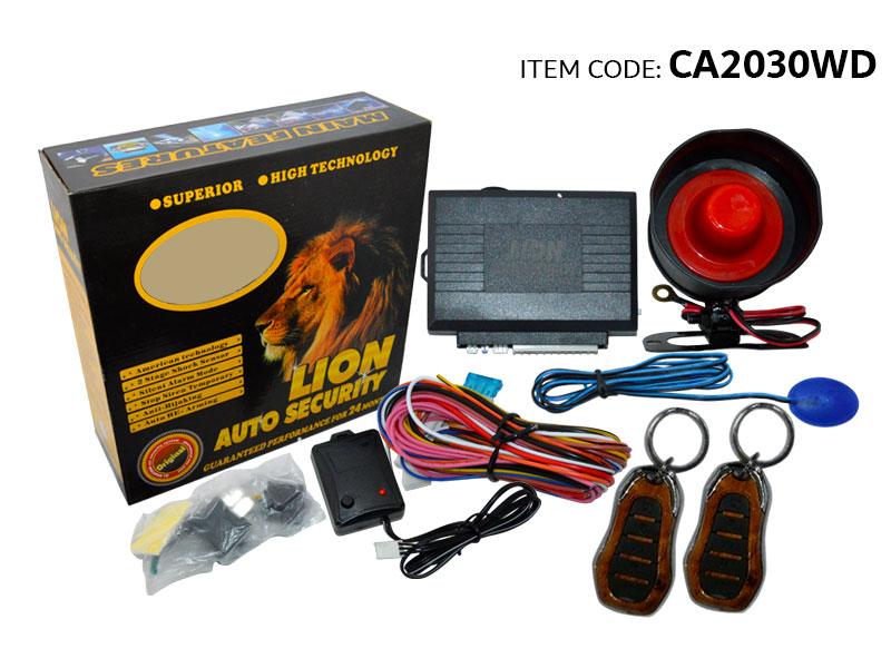 CAR ALARM SYSTEM 1 WAY/CR REMOTECA2030WD