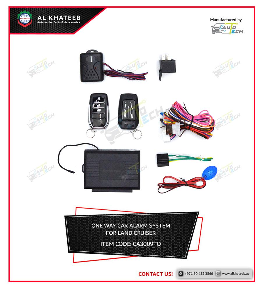 1 WAY CAR ALARM SYSTER,TOYOTA REMOTE..