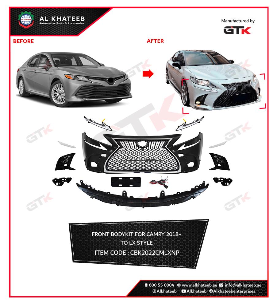 FRONT BODY KIT 4 CMRY 2018 TO LX STL