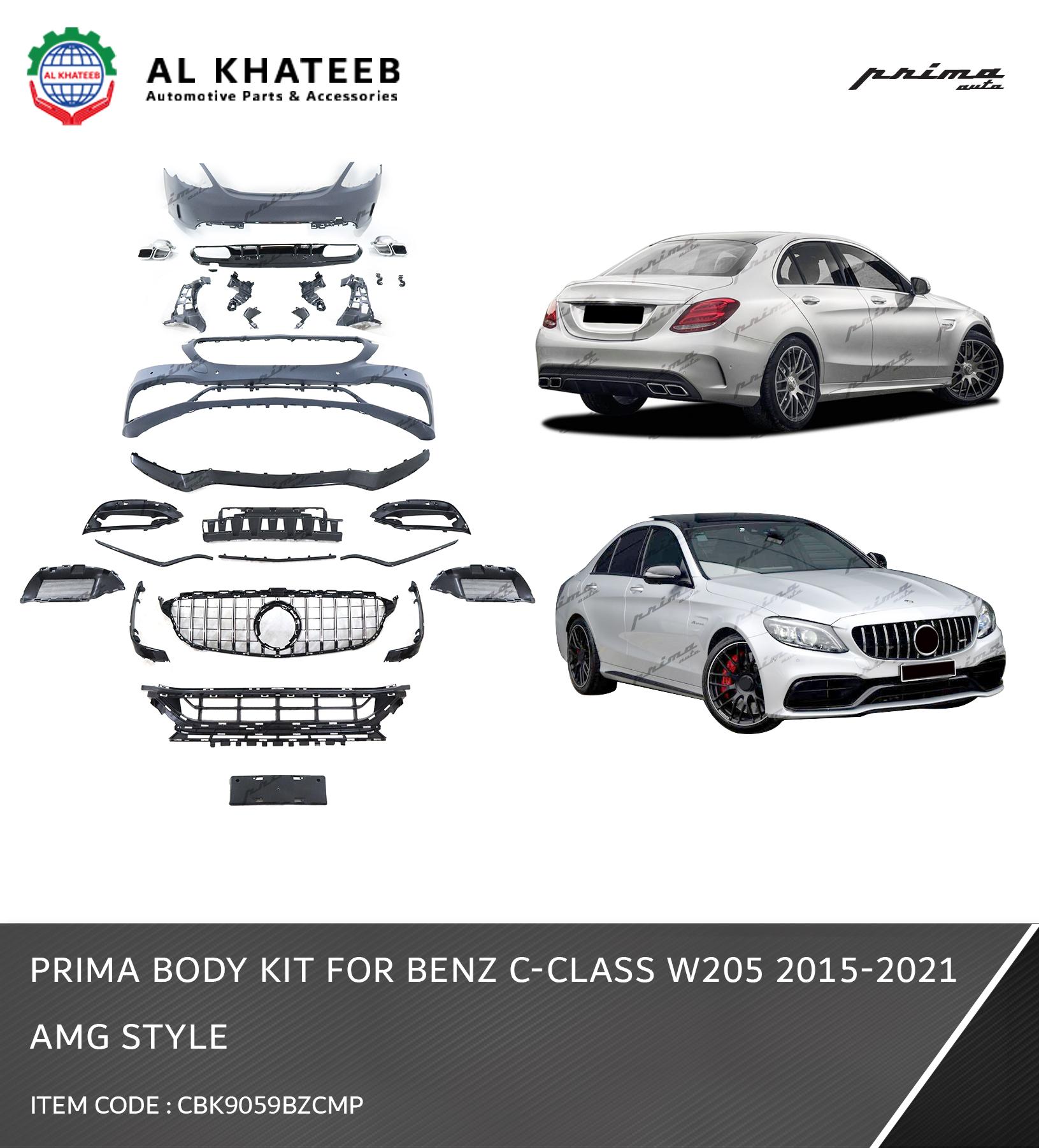 CAR BODY KIT FOR BENZ W205 C63 2019