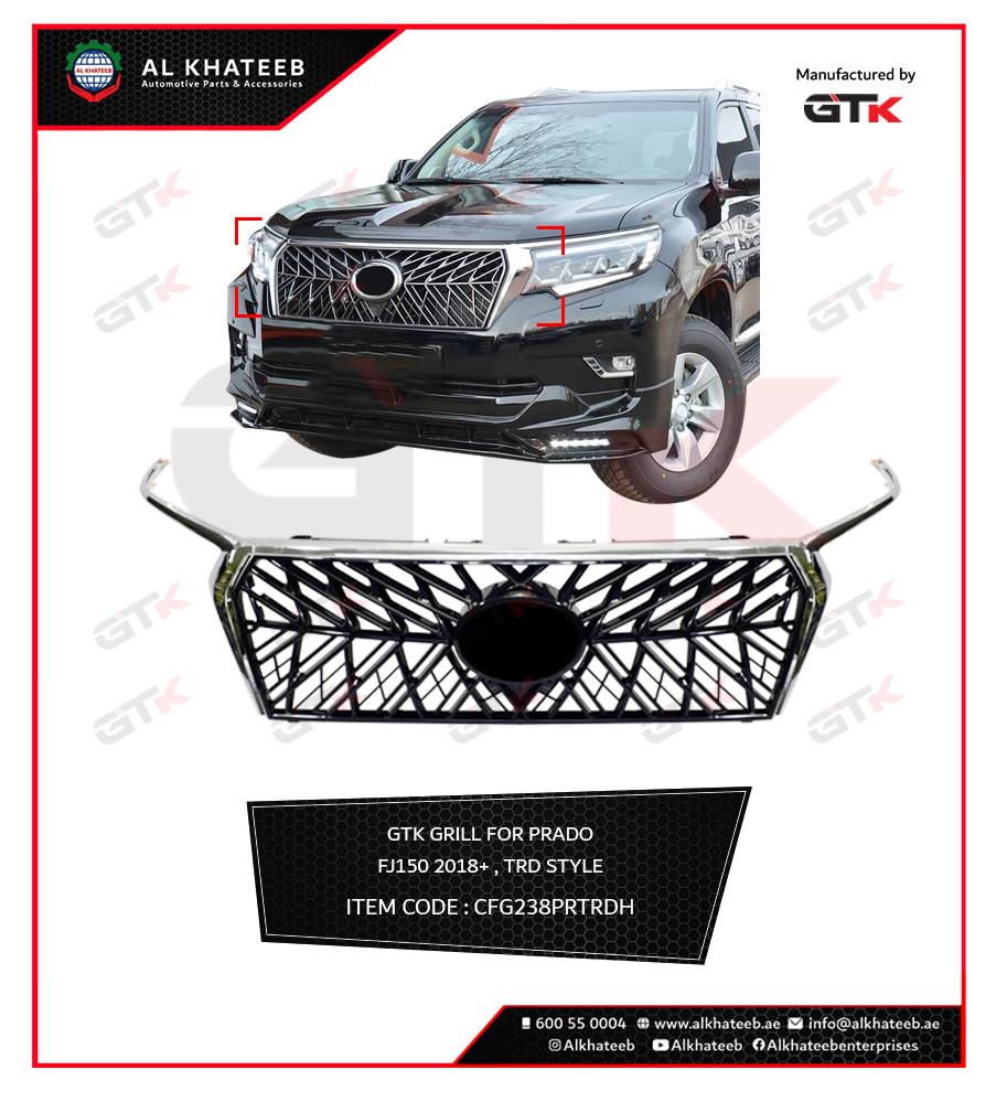 GRILLE TOYOTA PRADO 2018 TRD STYL-CFG238PRTRDH