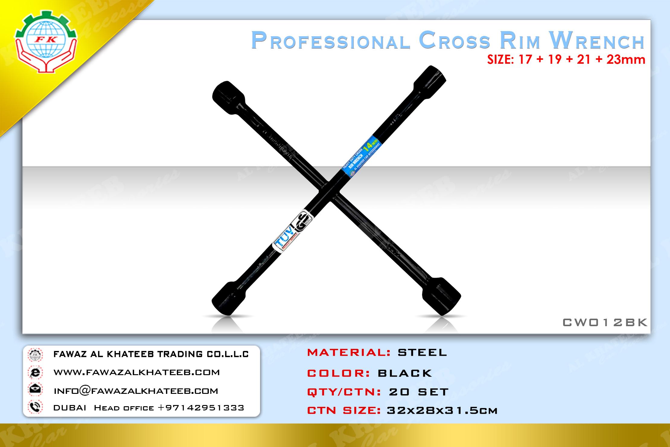 CROSS WHEEL 14MMX14