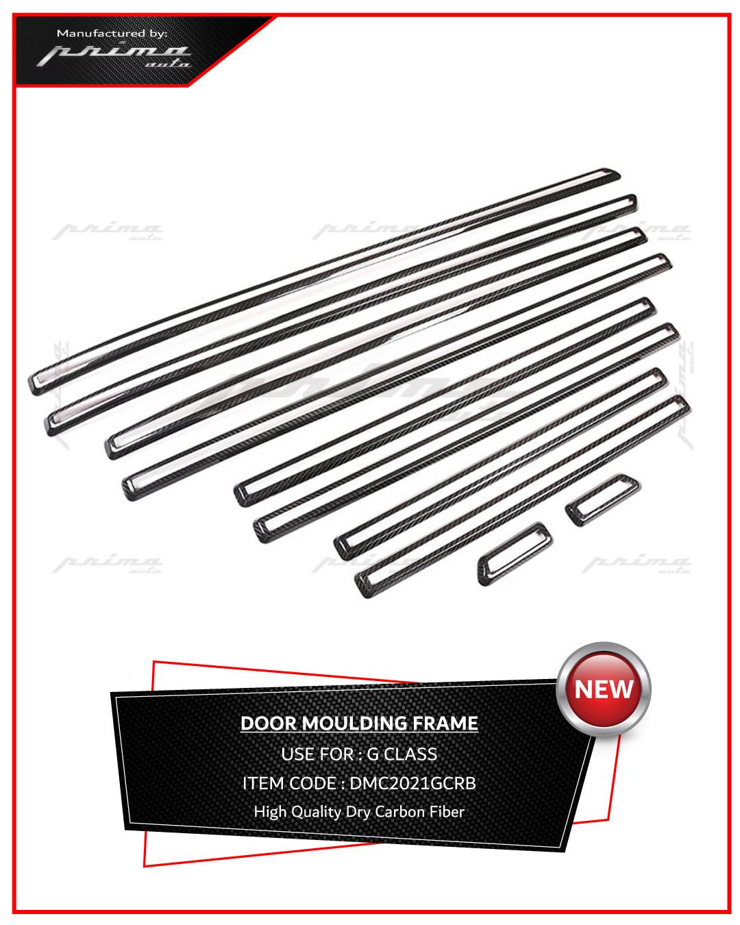DOOR MOULDING COVER 4GCLASS DRY CARBON FIBER DMC2021GCRB