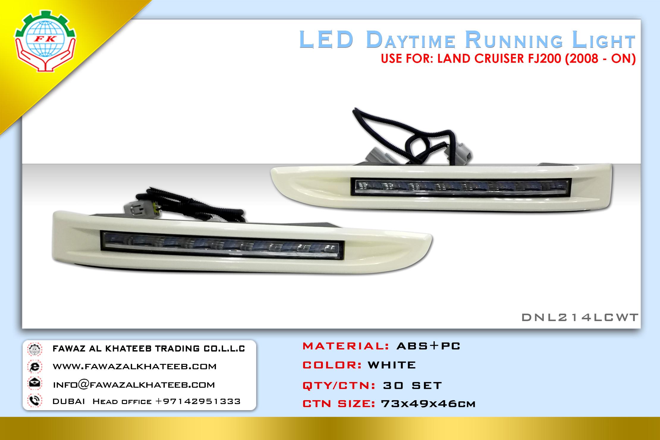 DAY RUNING LIGHT 4 L C 2PC