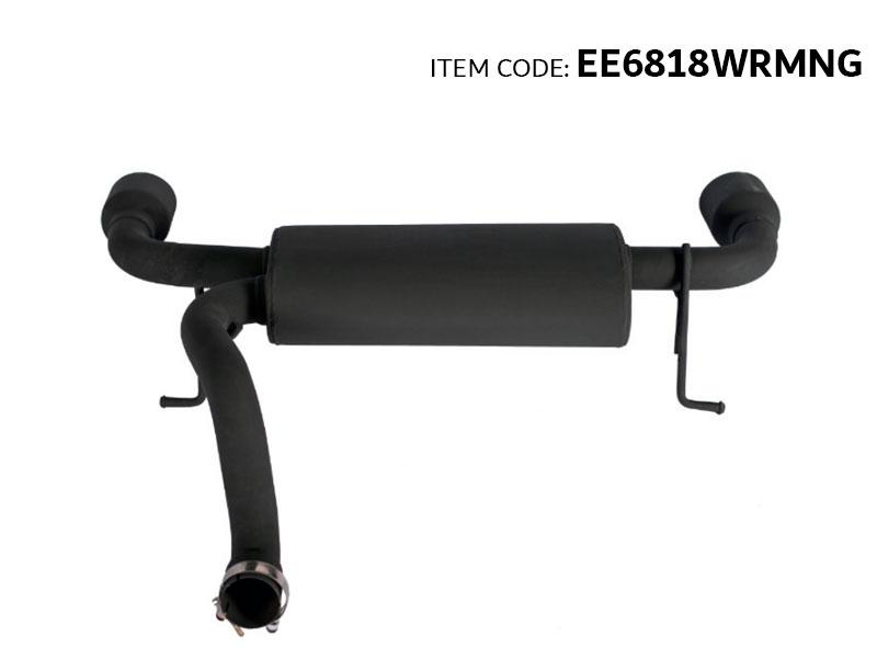 EXHAUST PIPE 4 WRANGLER JK MANGO-EE6818WRMNG