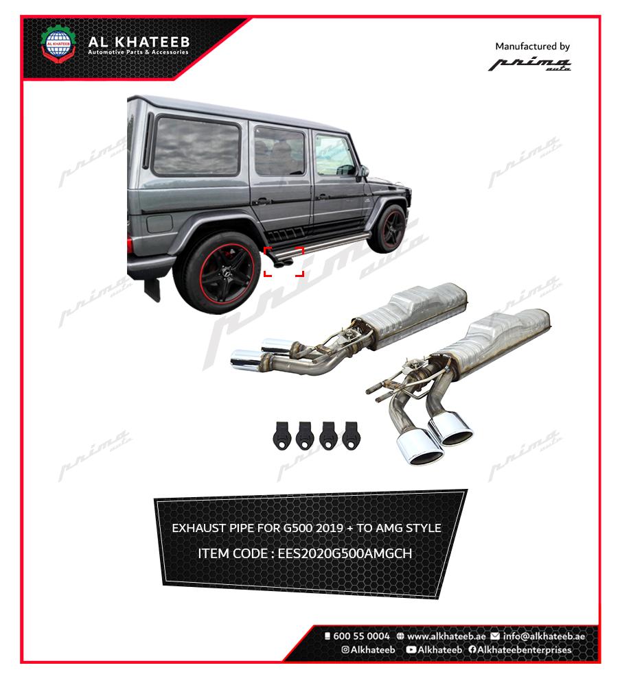 EXHAUST SYSTEM SPL FOR G-CLASS G500 2019+ TO AMG STYLE