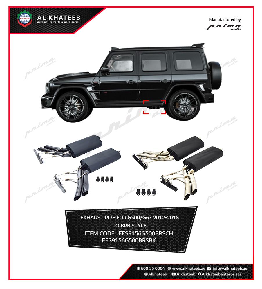 EXHAUST SYSTEM SPL 4 G-CLASS G500/G63 2012-2018 