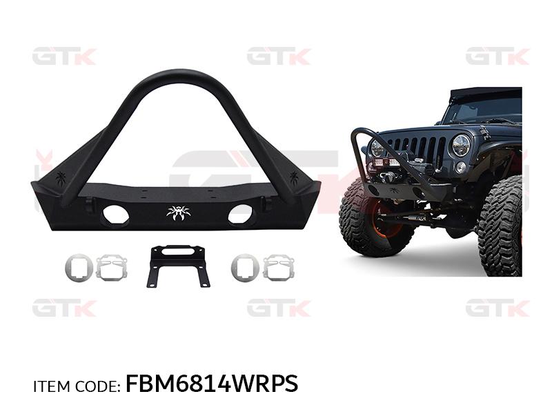 FRONT BUMPER 4 JEEP WRANGLER 2007-'17 JK