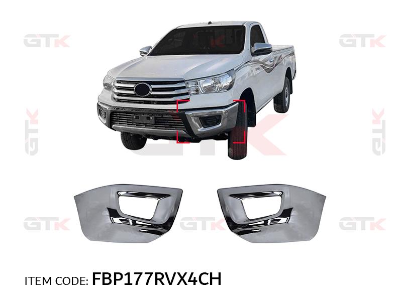 S.S FRONT BUMPER CORNER4 REVO 2016+