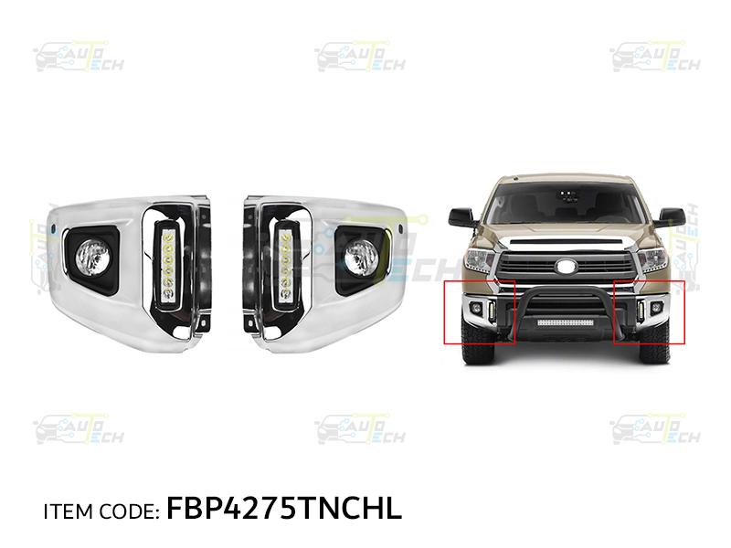 FRONT BUMPER COR 4 TUNDRA 2014+  -LP