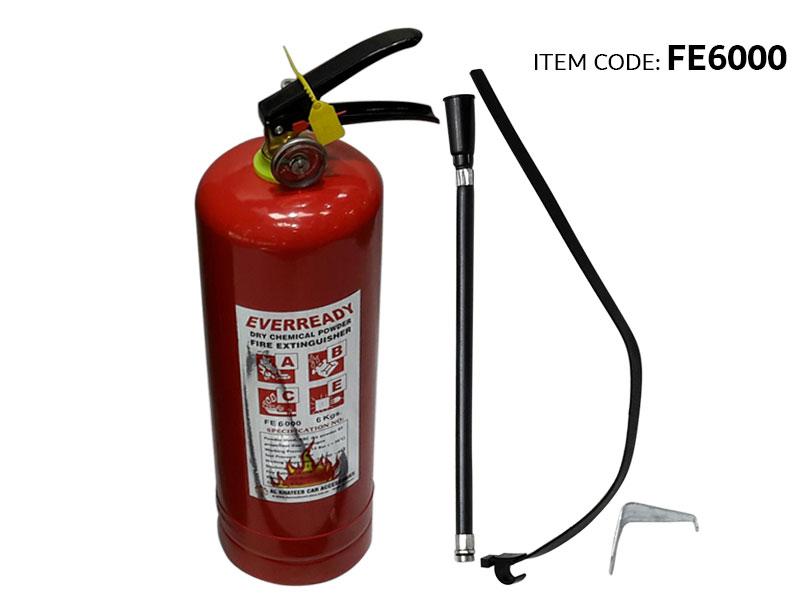 FIRE EXTINGUISHER 6 KGS,ABC POWDER