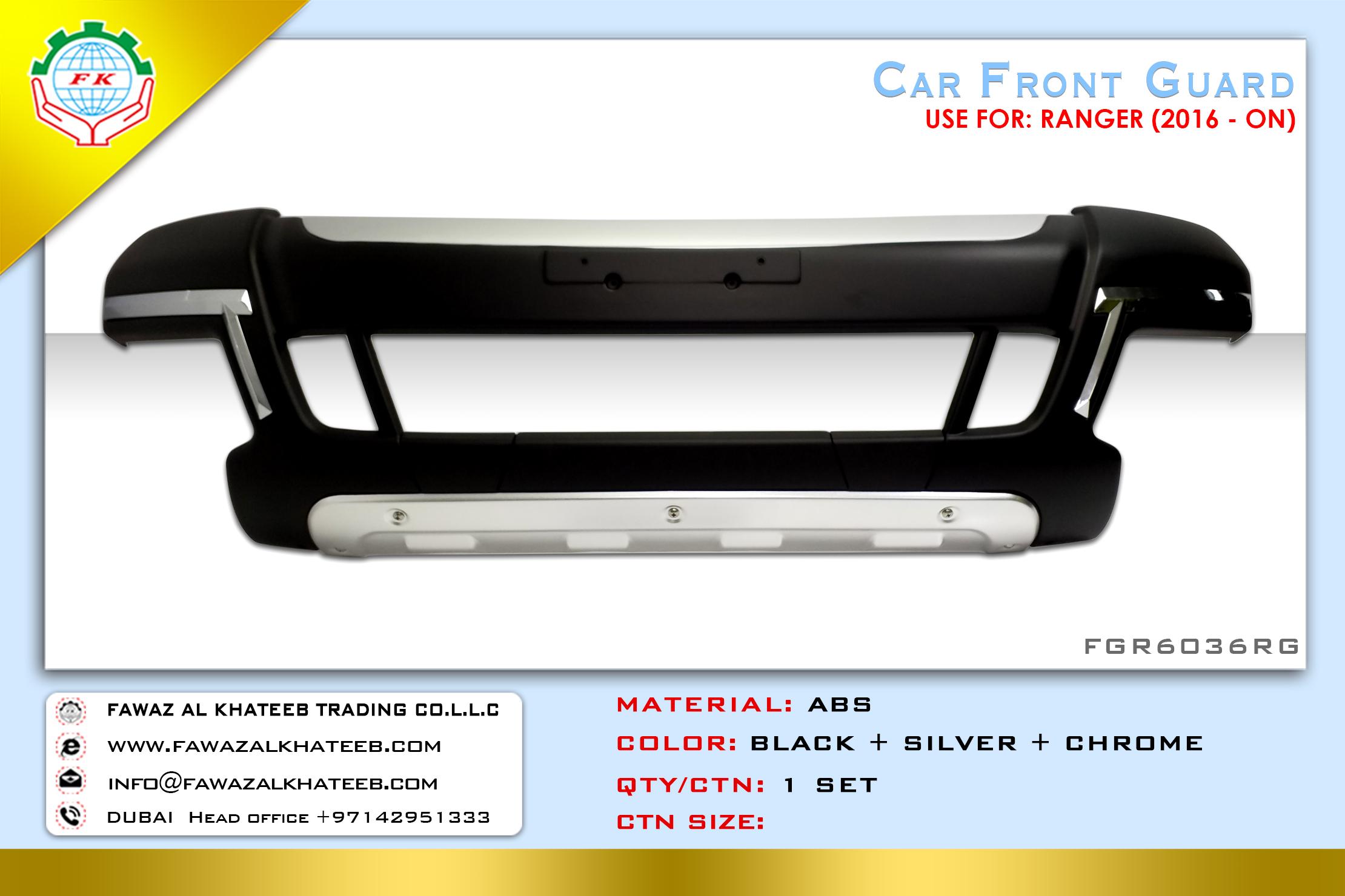 FRONT GUARD 4 FORD RANGER 2016