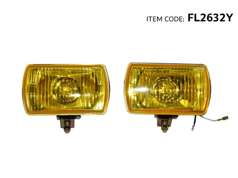 FOG LAMP PLASTIC  YELLOW