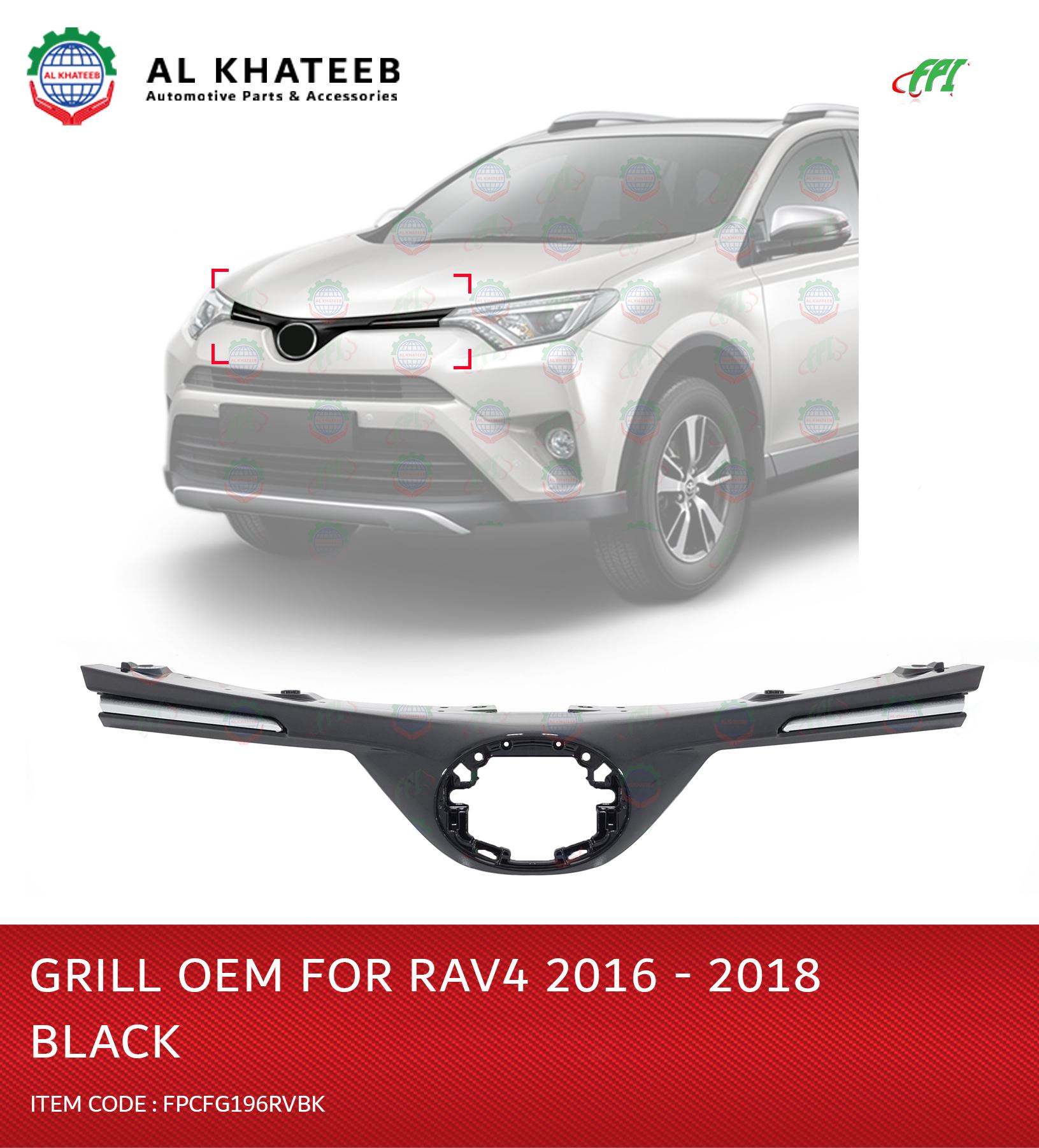 GRILL OEM FOR RAV4 201618 BLACK