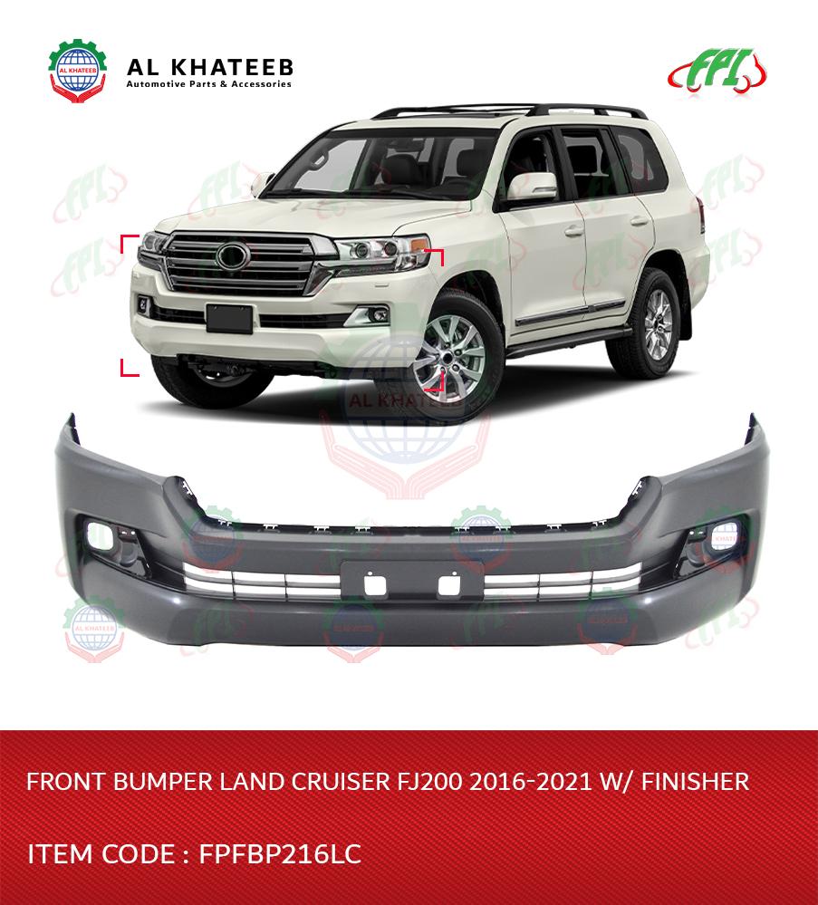 Front Bumper Landcruiser Fj200 2016-21 W  Finisher (3 In 1)