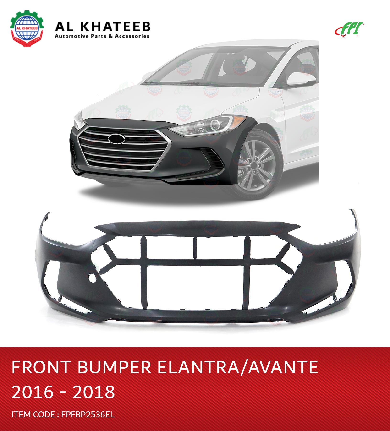 FRONT BUMPER ELANTRA/AVANTE 2016-18