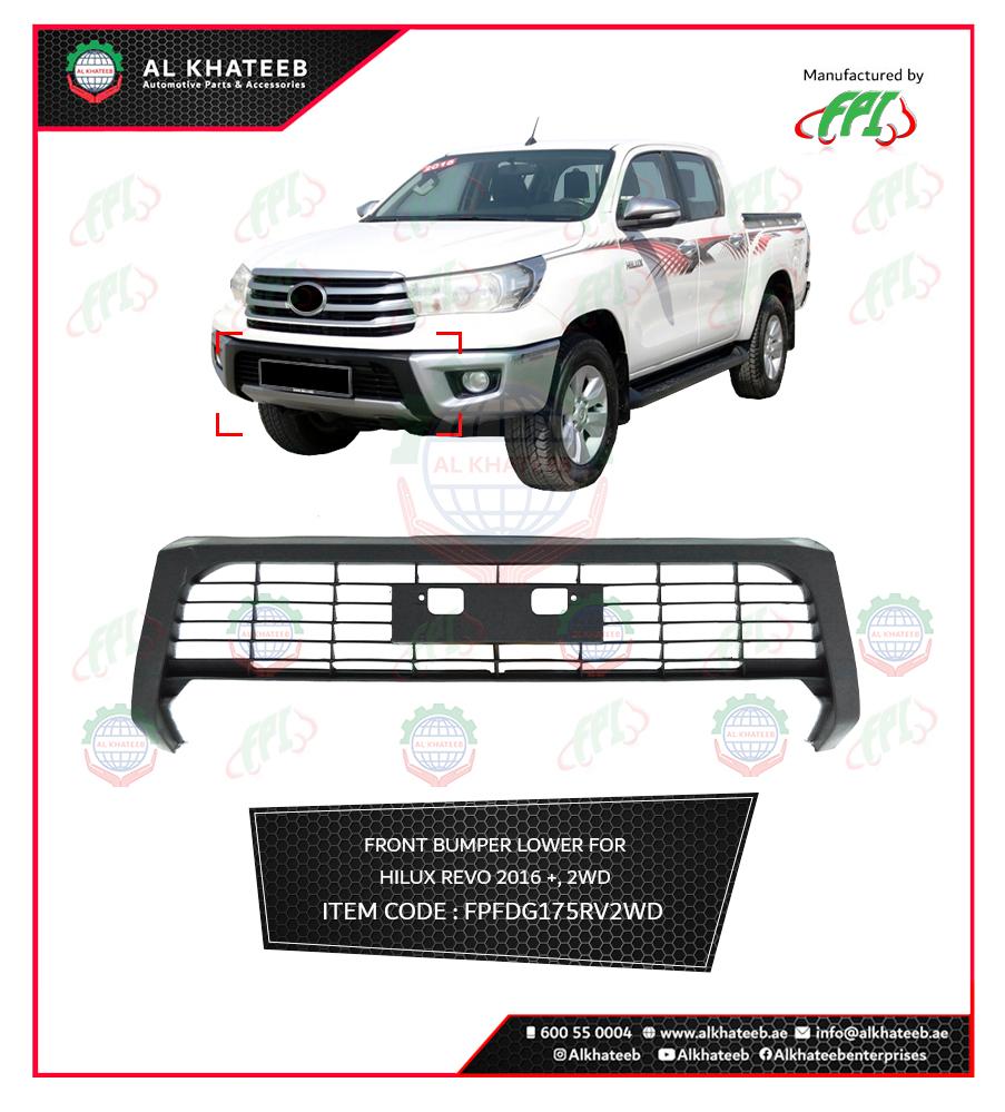 FRONT BUMPER LOWER FOR HILUX REVO 2016+ 2WD