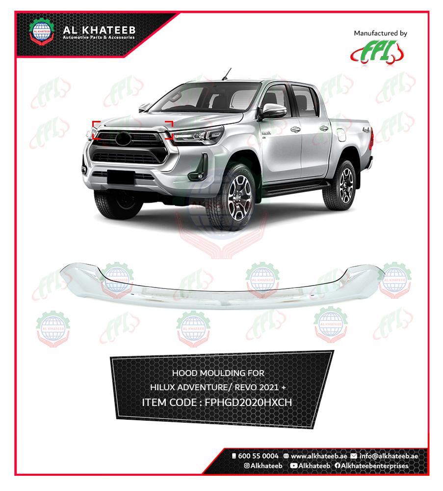 HOOD MOULDING FOR HILUX ADVENTURE/REVO 2021+