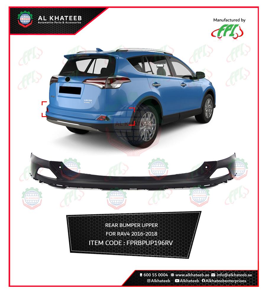 REAR BUMPER UPPER RAV4 2016-18