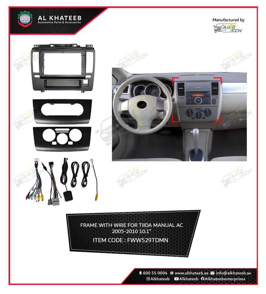 FRAME W WIRE NISSAN TIIDA MANUAL AC 2005-2010 10.1