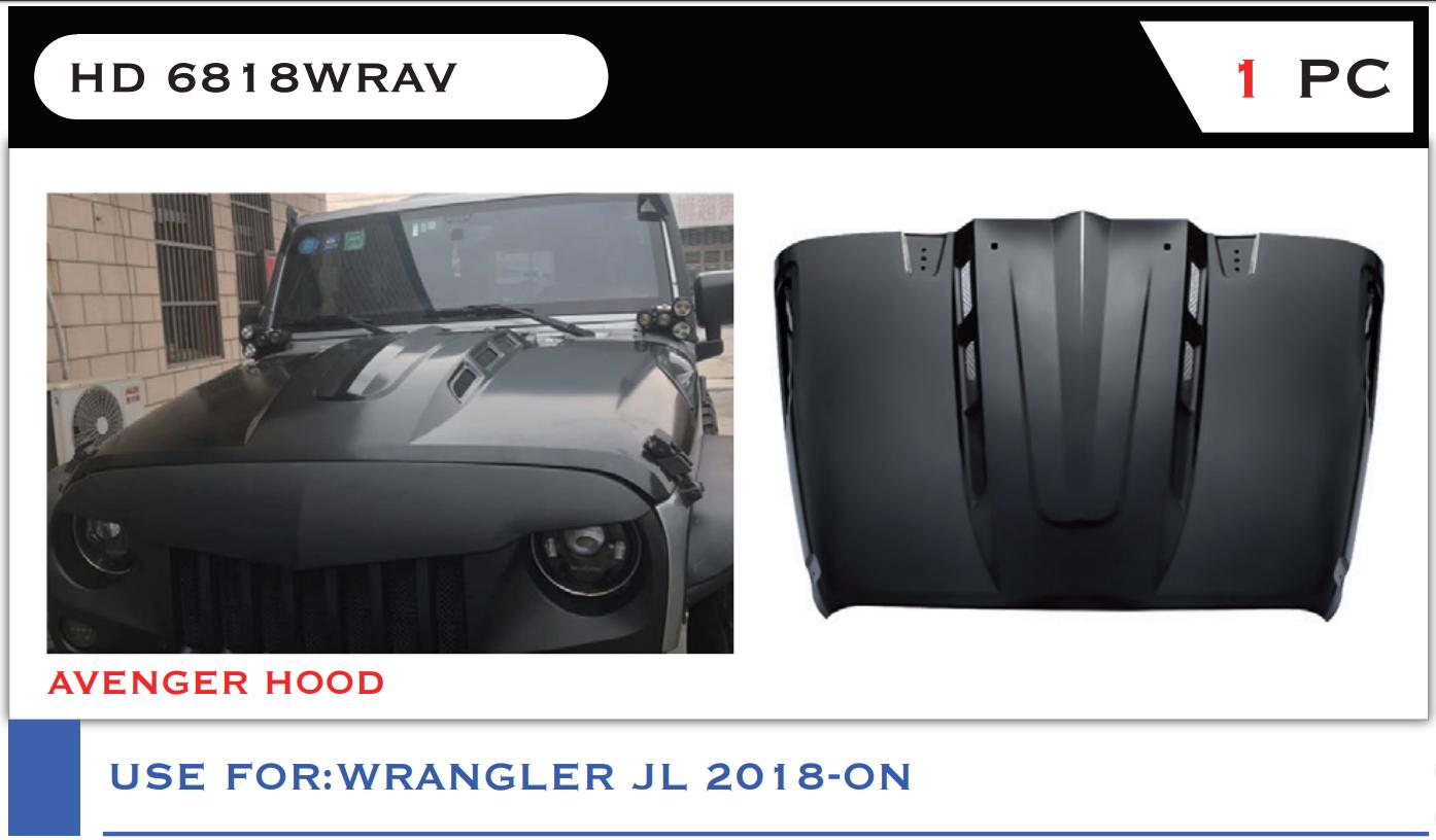 HOOD 4WRANGLER JL AVENGER