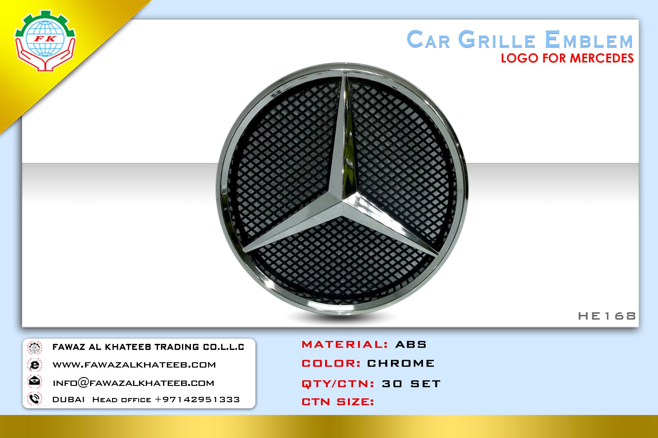 GRILL EMBLEM CH USE4 BENZ