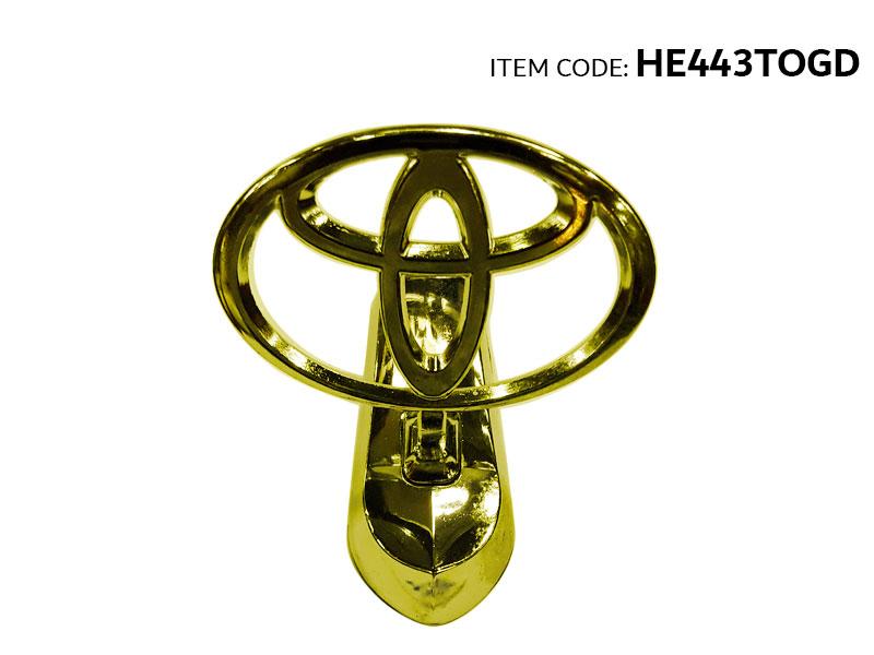 HOOD EMBLEM 4 TOYOTA ZINC ALLOY-HE443TOGD