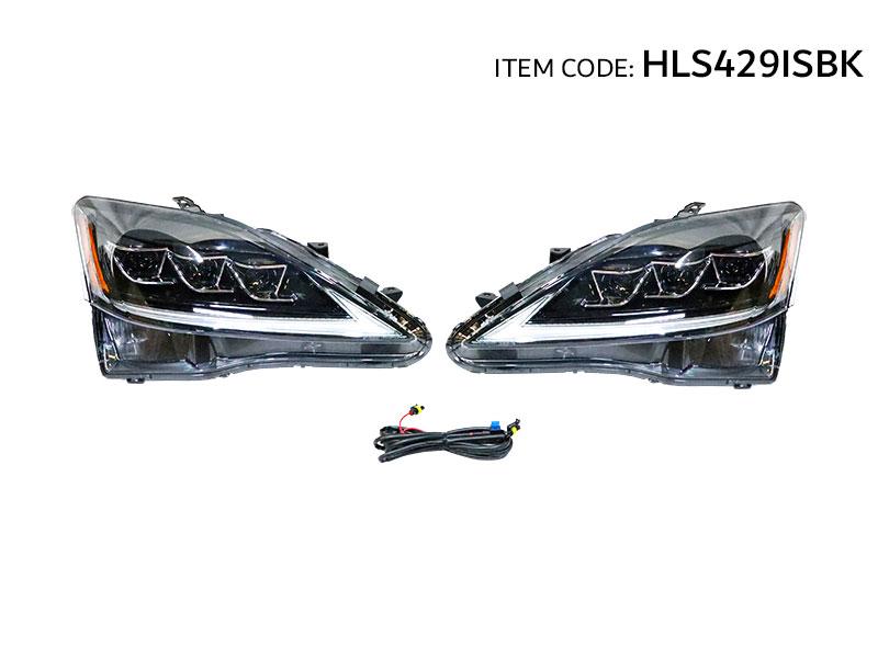 HEAD LIGHT4 LEXUS IS250 06-12 2PC -LP