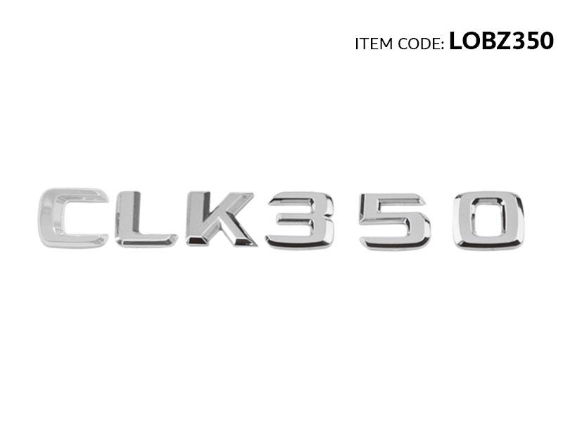 LOGO  CHROME USE4  BENZ CLK350