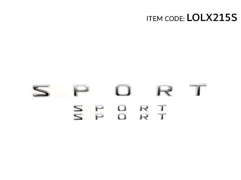 LOGO SPORT 3PC/SET