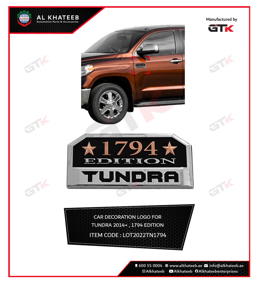 CAR DECORATION FOR TUNDRA  1794, 1PC