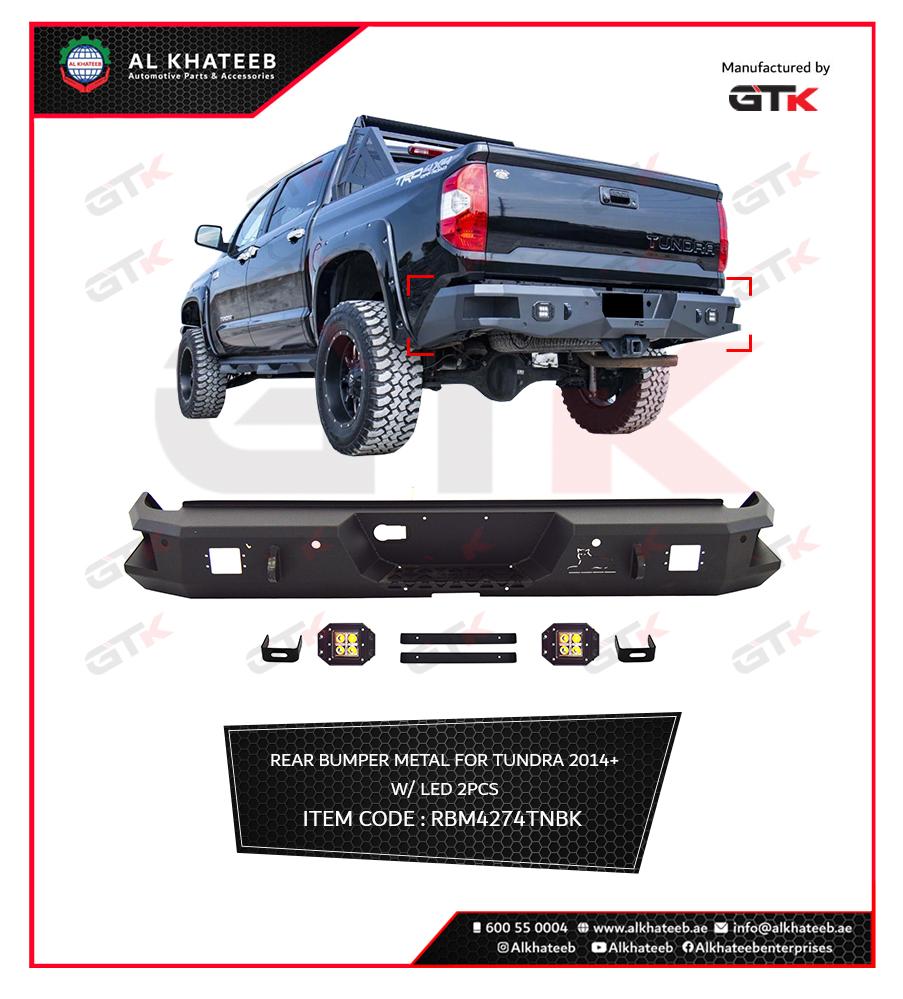 S/S REAR BUMPER4 TUNDRA 2014+