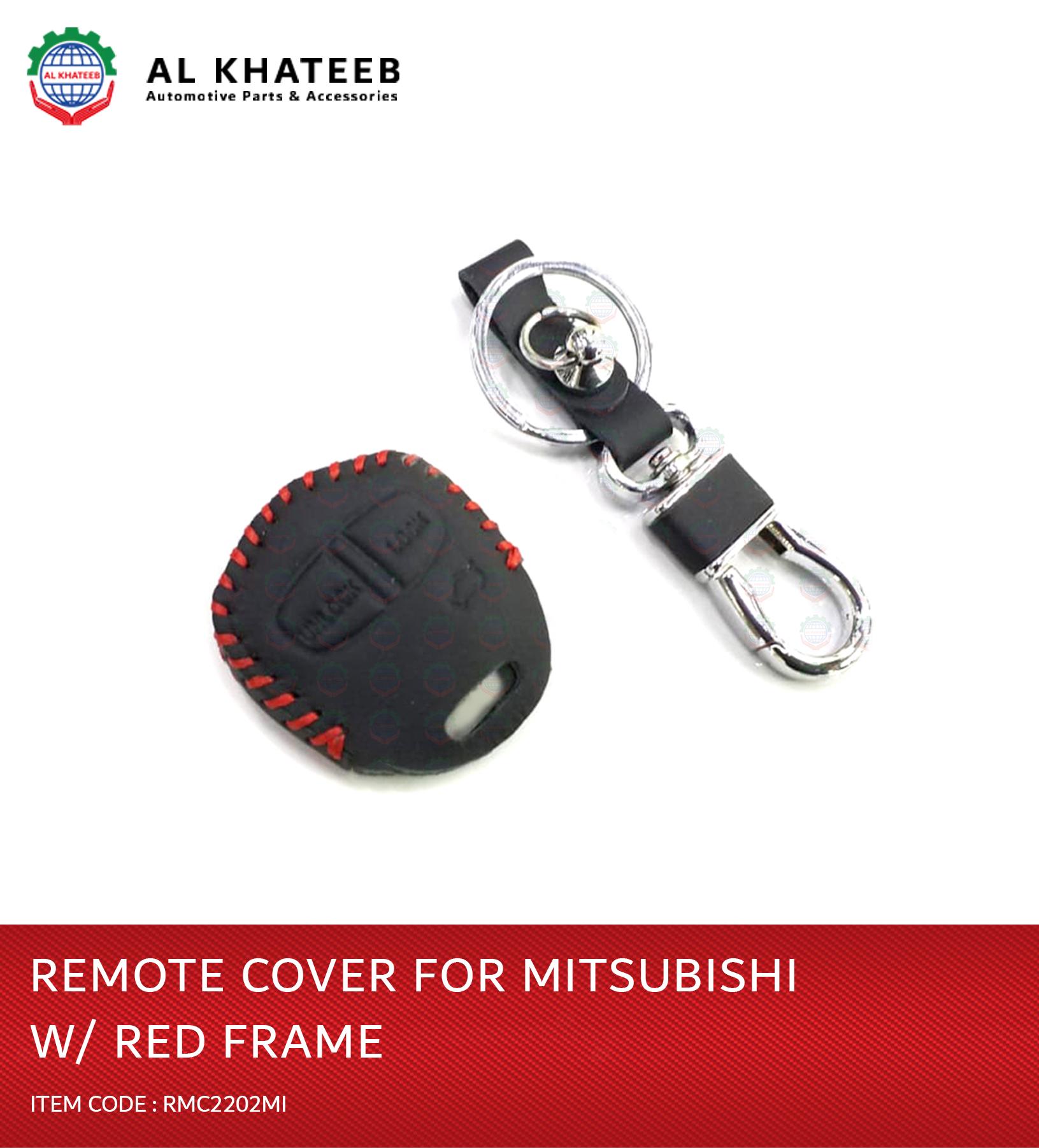 REMOTE COVER FOR MITSUBISHI W/RED FRAME