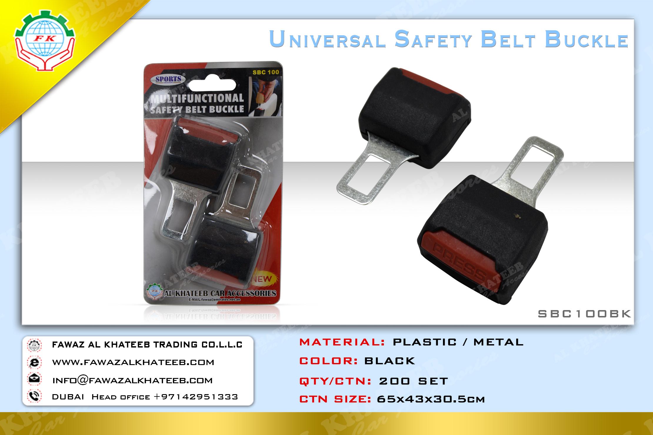 SAFETY BELT CLIP-SBC100BK