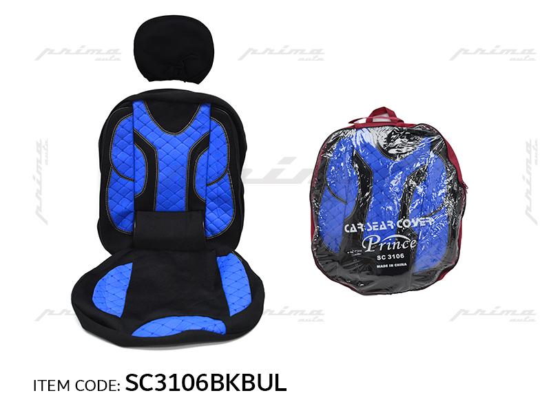 Seat Cover Pcs Black Blue