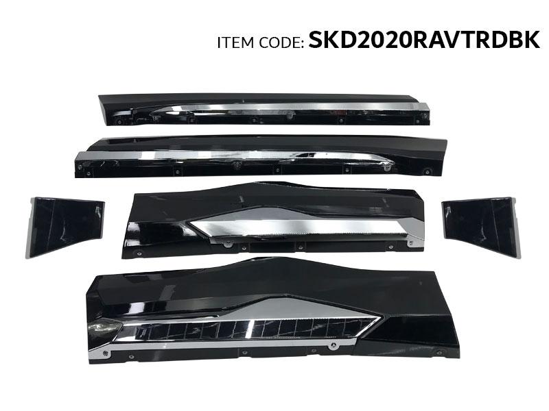 SIDE SKIRT DECOR 4RAV4 2019+-SKD2020RAVTRDBK