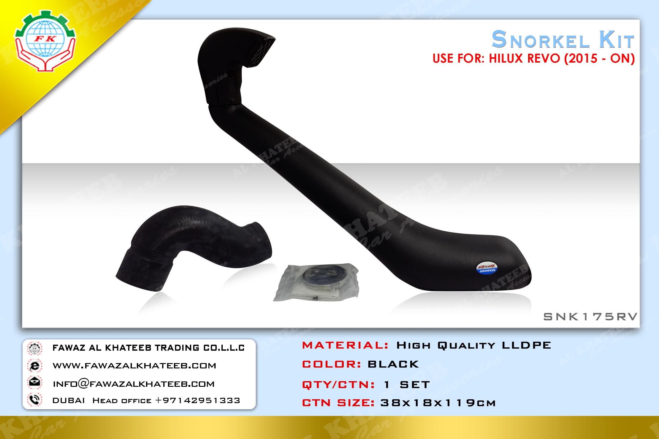 SNORKEL USE4REVO 2015+ 2.8L DSL D.C