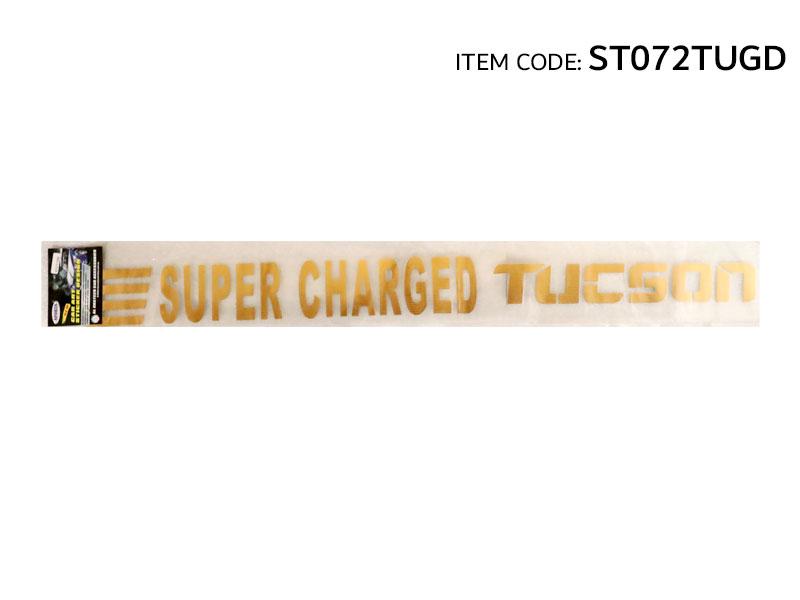 SUPER CHARGED STICKER FOR TUCSON-ST072TUGD