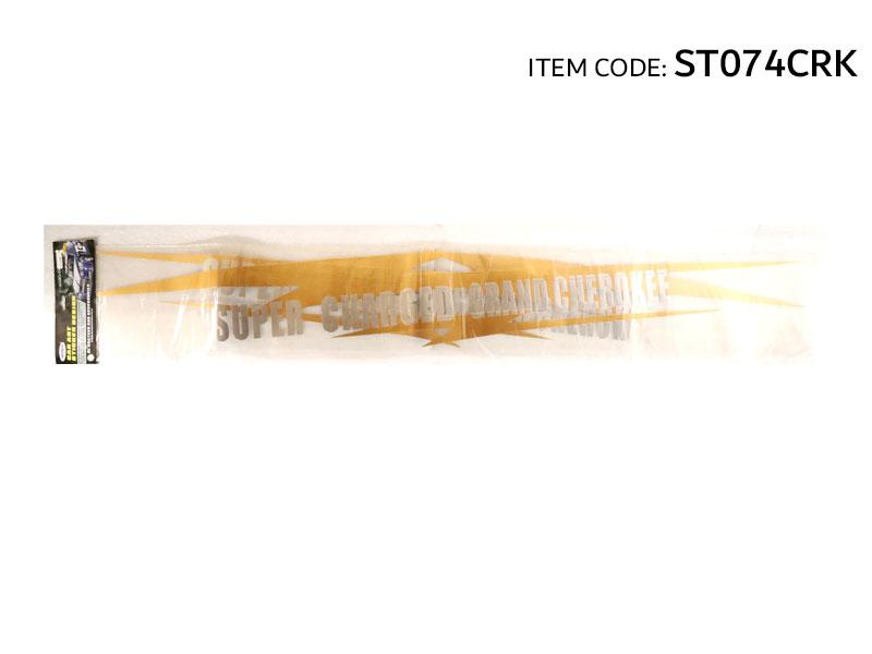 SUPER CHARGED STICKER FOR CHEROKEE-ST074CRK