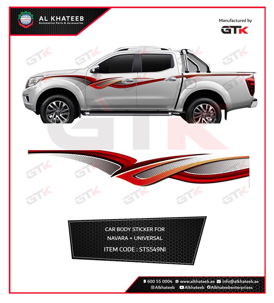 CAR BODY STICKER FOR NISSAN NAVARA+UNIVERSAL