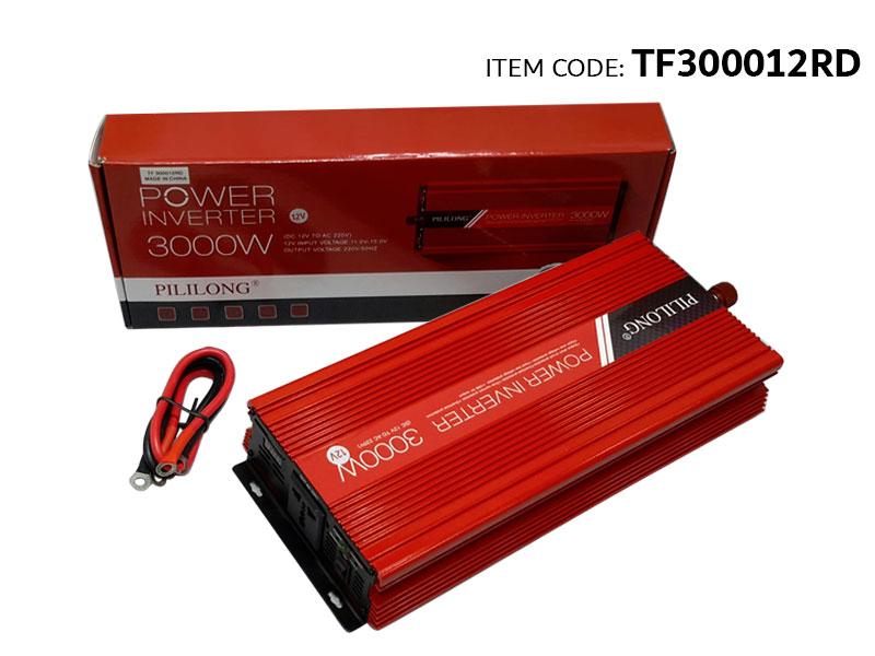 TRANSFORMER 12V-220V 3000W/USB/FUSE