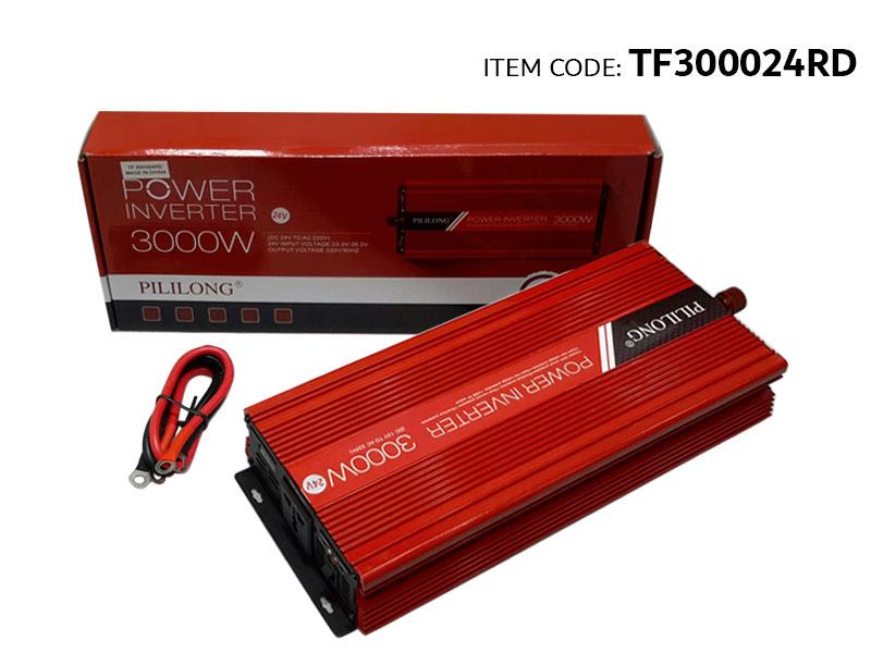 TRANSFORMER 24V-220V 3000W/USB/FUSE