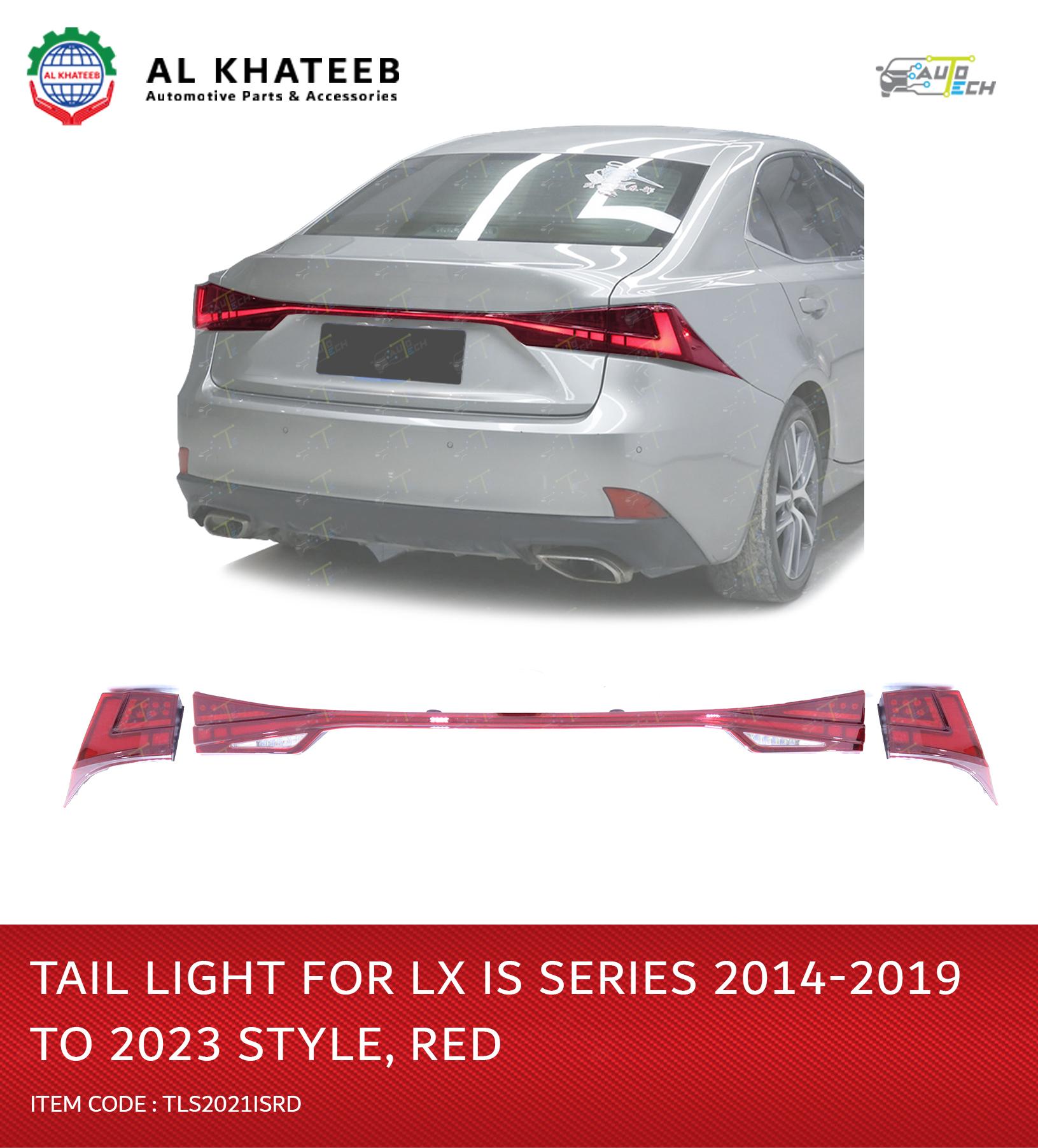 TAIL LIGHT FOR FACELIFT IS 2014-19 TO 2023 STYLE RED