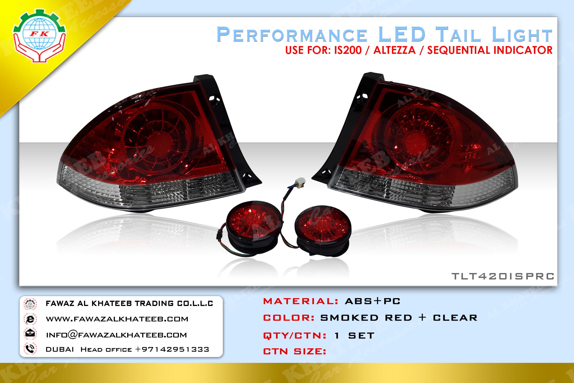 Tail Light Led4lexus Is200 Altezza-tlt420isprc